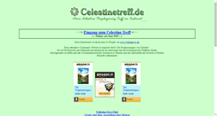 Desktop Screenshot of celestinetreff.de